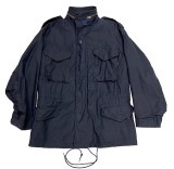 90's　ALPHA社製　M-65　FIELD JACKET　MEDIUM-REGULAR　フィールド ジャケット　NAVY【VINTAGE ヴィンテージ】【中古】