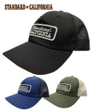 STANDARD CALIFORNIA ����������ɥ���ե���˥���SD Logo Patch Mesh Cap ���� �ѥå� ��å��� ����åס�˹�ҡ�MADE IN JAPAN