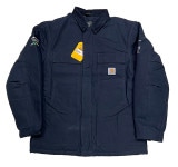 ��SALE 30%OFF�� ��DEASTOCK��carhartt �����ϡ��� �ȥ�ǥ�����ʥ륳���ȡ�����ƥ���΢���դ���M��������color:Navy �ӻɽ��ڥǥåɥ��ȥå��ۡ�̤���ѡ�