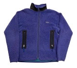 90's　PATAGONIA パタゴニア パイルジャケット　フリース　color:Purple size:M  Made in USA アメリカ製　【USED ユーズド】【中古】