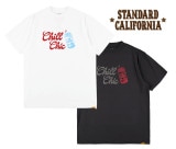 STANDARD CALIFORNIA スタンダードカリフォルニア　SD Chill Chic T チル シック Tシャツ　半袖　2色(BLACK/WHITE)　2024SS