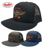MASSES マシス × PORKCHOP GARAGE SUPPLY ポークチョップ ガレージ サプライ　MESH CAP EAGLE P メッシュキャップ イーグル　3色(BLACK/CHARCO