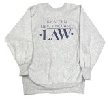 90's CHAMPION チャンピオン REVERSE WEAVE SWEAT　ラバープリント　LAW　HEATHER GREY　size XX-LARGE　アメリカ製　リバースウィーブ　スウェット