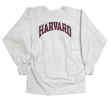 90's CHAMPION チャンピオン REVERSE WEAVE SWEAT　ラバープリント　HARVARD　HEATHER GREY　size XX-LARGE　アメリカ製　リバースウィーブ　ス