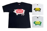 PORKCHOP GARAGE SUPPLY �ݡ�������å� ���졼�����ץ饤�� LOGO PORK TEE�������ݡ��� T����ġ�Ⱦµ��3��(BLACK/WHITE/GRAY)��2024SS