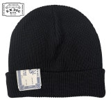 THE H.W.DOG & co. ドッグ　COTTON D WATCH コットン D ワッチ　ワッチキャップ　ビーニー　COTTON100％　BLACK ブラック　2024SS