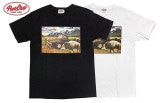 PORKCHOP GARAGE SUPPLY ݡå 졼ץ饤 F-100 TEE F-100 TġեɡȾµ2(BLACK/WHITE)2024SS