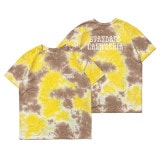 GOHEMP × STANDARD CALIFORNIA ゴーヘンプ×スタンダードカリフォルニア Tie Dye Dead Logo T　タイダイデッドロゴ Tシャツ　半袖　BROWN　コラボ