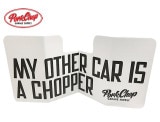 PORKCHOP GARAGE SUPPLY ポークチョップ ガレージサプライ　SUNSHADE サンシェード　車用　W121cm×H59cm　日除け　ダンボール製　SDGs