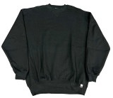 【DEADSTOCK】90's RUSSELL ラッセル　SWEAT スウェット BLACK size:XL　Made in USA　アメリカ製　【VINTAGE ヴィンテージ】【デッドストック】