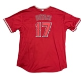 GENUINE MERCHANDISE　ジェニュイン マーチャンダイズ　BASEBALL SHIRTS　ANGELS　MLB　大谷翔平 メジャーリーグ　ロサンゼルス・エンゼルス　color:RED　s