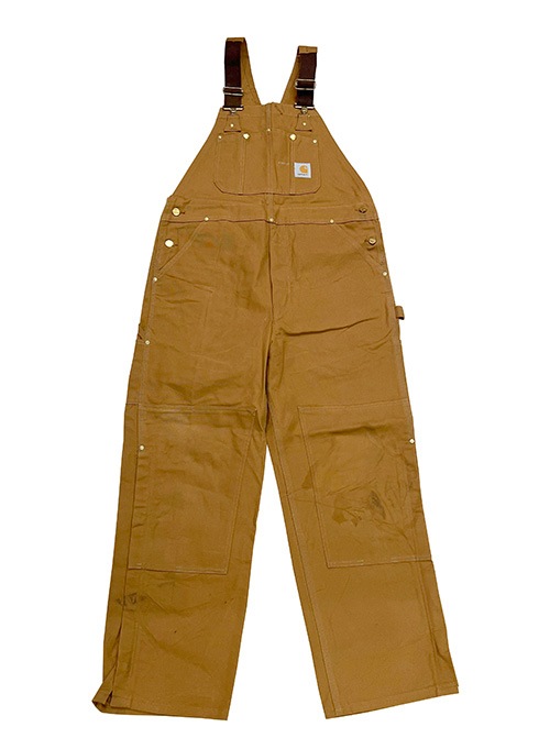 carhartt BIB OVERALL ダブルニー 90's Carhartt カーハート BIB OVERALL オーバーオール 38×30