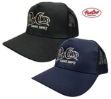 PORKCHOP GARAGE SUPPLY ポークチョップ ガレージ サプライ　SQUARE LOGO CAP スクエア ロゴ キャップ　メッシュキャップ　2024SS