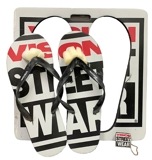 【DEADSTOCK】VISION STREET WEAR ビジョン ストリート ウェア　BEACH SANDAL ビーチサンダル　キーホルダー付き【デッドストック】