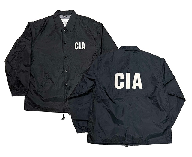 ウィンドブレーカー CIA サイズ3 BLACK ブラック コーチ