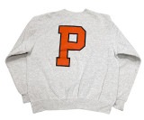 90's　CHAMPION チャンピオン SWEAT　スウェット　PRINCETON　バックプリント　P　HEATHER GRAY　青刺繍タグ size X-LARGE　スウェット　アメリカ製 【VI