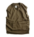 remilla レミーラ　スモックベスト　3色（カーキオリーブ/ネイビー/ブラック）　R24-3403　2024 Autumn/Winter　ベスト