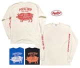 PORKCHOP GARAGE SUPPLY ポークチョップ ガレージサプライ　PORK BACK L/S TEE ポークバック ロングスリーブ Tシャツ　長袖　ロンT　2024FW
