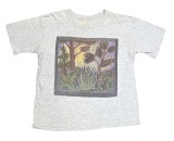 90's　BANANA REPUBLIC バナナリパブリック　絵画 アート　Tシャツ　color:WHITE size:XL アメリカ製【VINTAGE ヴィンテージ】【中古】【店舗試着不可】