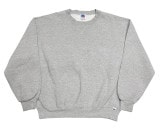 90's RUSSELL ラッセル　無地　SWEAT スウェット 　HEATHER GRAY へザーグレー　size:XXL　Made in USA　アメリカ製　【VINTAGE ヴィンテージ】【中古