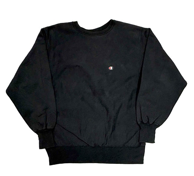 Y*Y様 90s チャンピオン リバースウィーブ スウェット ヴィンテ 黒 ブラ 90's CHAMPION チャンピオン REVERSE WEAVE BLACK ブラック 2tone
