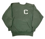 90's CHAMPION チャンピオン REVERSE WEAVE　GREEN　size XX-LARGE　リバースウィーブ　スウェット 【VINTAGE ヴィンテージ】【中古】