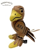 WAREHOUSE ϥLot 5243 GENUINE LEATHER MASCOT DOLL (4)USAFA "FALCON"쥶ޥåȥɡ롡ե륳󡡤̤ߡդUnited States Air Force Academy