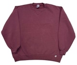 90's　RUSSELL ATHLETIC ラッセル アスレチック　CREW NECK SWEAT クルーネック スウェット　BURGUNDY バーガンディ　size:XXL　Made in USA　