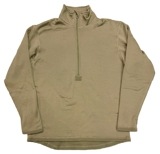 アメリカ軍　ECWCS Gen3 Level2　グリッドフリース プルオーバーシャツ　POLARTEC ポーラテック　col.コヨーテブラウン　size :M-REGULAR 【Used ユーズド】【