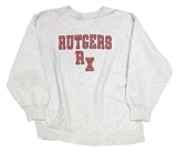 80's　Champion チャンピオン　REVERSE WEAVE CREW NECK SWEAT SHIRTS  リバースウィーブ クルーネック スウェット シャツ　染み込みプリント　GRAY グ