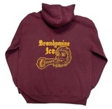 90's　RUSSELL ATHLETIC ラッセル アスレチック　PULLOVER PARKA プルオーバー パーカー　BURGUNDY バーガンディ　size:XXL　Made in USA　アメ