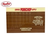 PORKCHOP GARAGE SUPPLY ݡå 졼ץ饤COMBINATION WRENCH RACK ӥ͡  åġɳݤǼǼåW58.7cmH38.7cmD1.2cm
