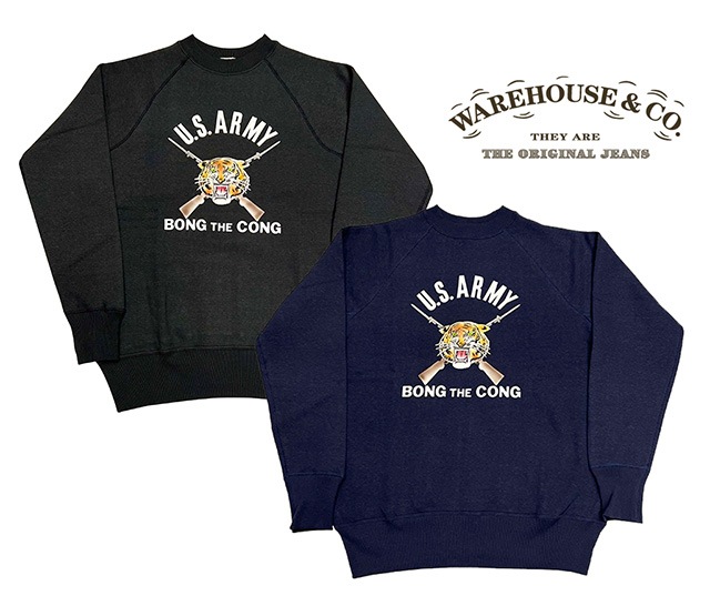 WAREHOUSE ウエアハウス Lot 409 U.S.ARMY BONG THE CONG 虎 タイガー