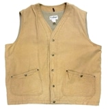 80sL.L.BEAN 륨ӡDUCK BOA VEST å ܥ ٥ȡcol:BEIGEsize:MENS XL TALLMADE IN U.S.A.ꥫVINTAGE ơۡš
