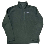 patagonia パタゴニア　Mens Better Sweater 1/4zip メンズ ベター セーター 1/4ジップ　col:GREEN　size:XL　フリース　【USED ユーズド】【中古