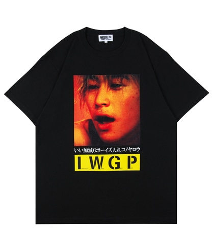 MEDICOM TOY メディコムトイ MLE × I.W.G.P. PHOTO MESSAGE TEE 