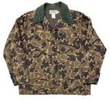 L.L.BEAN エルエルビーン　HUNTING JACKET ハンティング ジャケット　size:44　ダックハンター　カモ柄　MADE IN U.S.A.　アメリカ製　【OLD オールド】【中古】