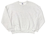 90s　RUSSELL ATHLETIC ラッセル アスレチック　CREW NECK SWEAT クルーネック スウェット　無地　col:GRAY　size:3X　Made in USA　アメリカ製　