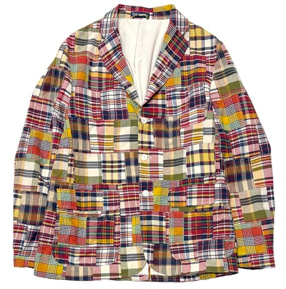 Polo by Ralph Lauren マドラスチェック テーラードジャケット Polo by Ralph Lauren ポロ ラルフローレン MADRAS CHECK TAILORED