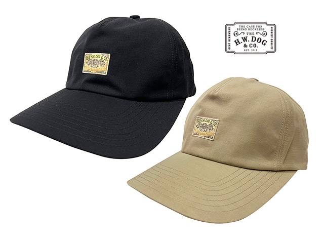 帽子 BIG BRIM M STYLE CAP - Black D-01013 THE H.W.DOG&CO. BIG BRIM M CAP D-01013 公式通販