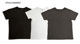 �ڿ���BLACK��STYLE & RESPECT ������������ꥹ�ڥ��ȡ�S/S T-Shirts ȾµT�����  Made in JAPAN��3����SUMIKURO/WHITE/BLACK��2026SS