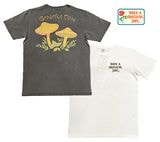 HAVE A GRATEFUL DAY ハブ ア グレイトフル デイ　T-SHIRTS -MUSHROOM Tシャツ-マッシュルーム　2色(BLACK/WHITE)　半袖　GOWEST　GOHEMP　