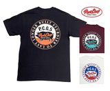 PORKCHOP GARAGE SUPPLY �ݡ�������å� ���졼�����ץ饤��CIRCLE PORK TEE ��������ݡ��� T����ġ�Ⱦµ��3��(WHITE/BLACK/BURGUNDY)��2025SS
