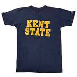 90s　Champion チャンピオン　S/S T-SHIRTS ショートスリーブ Tシャツ　col.NAVY　size:表記なし(X-LARGE相当)　KENT STATE 【VINTAGE ヴィン