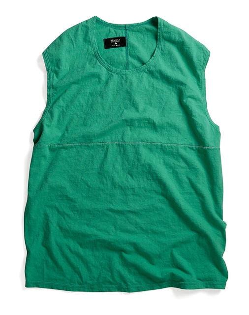 remilla レミーラ ラフィー タンク 4色（ピーズグリン/グレイ杢