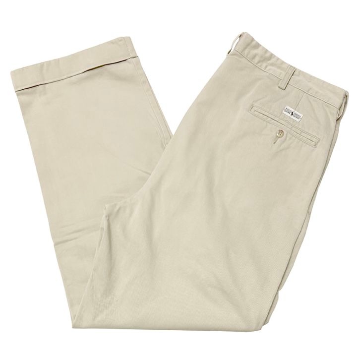 極上シルエット✨　ラルフローレン　ポロチノ　黒　ハモンドパンツ W36 L34 W36】POLO Ralph Lauren POLO CHINO 
