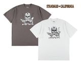 STANDARD CALIFORNIA スタンダードカリフォルニア　AH / SD Make Some Noise T　アナザーヘブン×SD　メイクサムノイズ　Tシャツ　2色（CHARCOAL/WHI