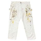 Dickies ディッキーズ　Heavyweight Duck Carpenter Pants ヘビーウェイト ダック カーペンターパンツ　ペンキ飛び　col.WHITE　size:W42×L32表記