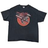00s　Judas Priest ジューダス・プリースト　S/S T-SHIRT ショートスリーブ Tシャツ　col.BLACK　size:2XL　body:Hanes　バンドTシャツ　ヘビメタ 【U