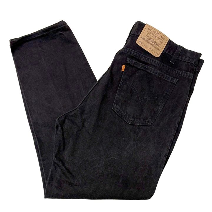 90s Levi's リーバイス 550 col.後染めBLACK size.W38/L30表記
